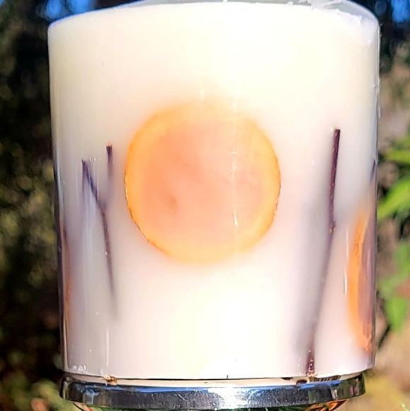 Christmas Winter Wreath Centerpiece Table Arrangement Decor Orange Berries - Picture 5 of 6